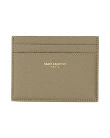 Saint Laurent - monogram Croco Moneyclip In Nero