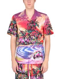 dolce & gabbana hawaii print shirt