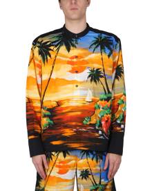 dolce & gabbana hawaii print shirt