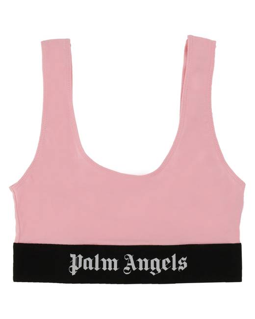 Palm Angels logo-tape Triangle Bra - Farfetch