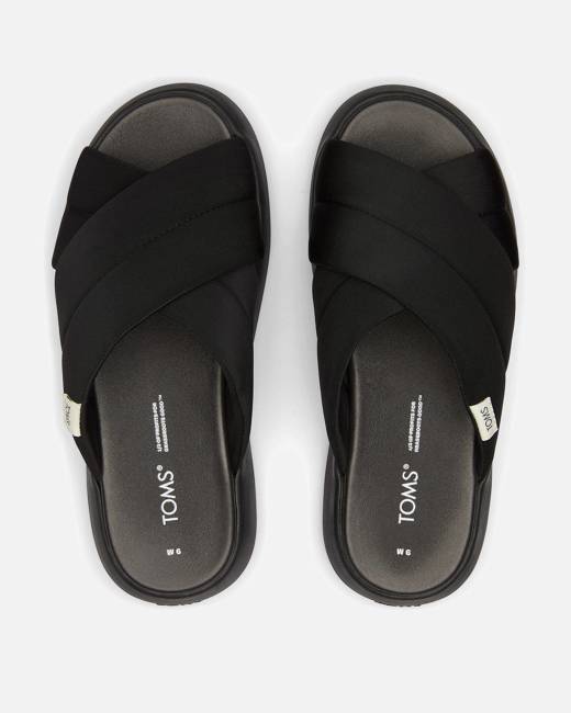 TOMS DIANA - Platform sandals - black/black - Zalando.ie