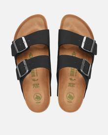 Birkenstock Men's Arizona Vegan Double Strap Sandals - Black - EU 43/UK 9