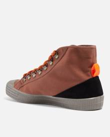Novesta Men's Star Dribble Hiker Canvas Hi-Top Trainers - UK 8