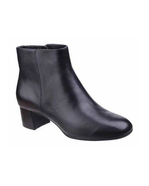 rockport women's black boots