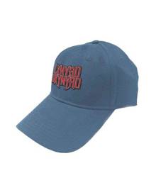 Lynyrd Skynyrd Baseball Cap Band Logo  Official  Strapback - Blue