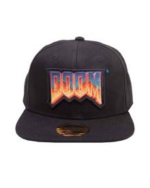 Doom Baseball Cap Classic Logo  Official Gaming  Snapback - Black