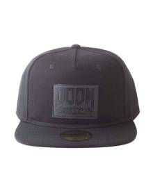 Doom Eternal Baseball Cap Retro Logo  Official Gamer  Strapback - Black