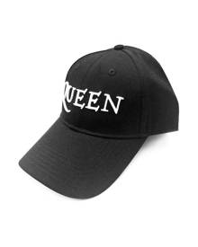 Queen Baseball Cap Classic Band Logo  Official  Strapback - Black