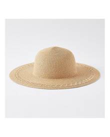 Target Woman Target Mid Brim Floppy Sun Hat - Neutral