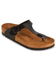 Birkenstock Gizeh Regular Fit Sandal - Black Patent