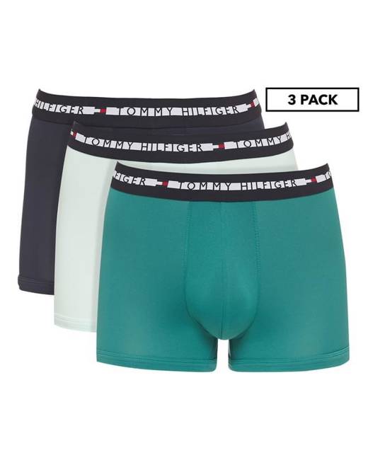 Tommy Hilfiger Underwear 3 Pack Trunks Black