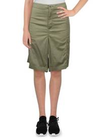 Karen Scott Women's Shorts Cargo Shorts - Color: Olive Sprig