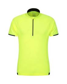 Mountain Warehouse Cycle Mens Short Sleeve Tee Cycling Lightweight T-Shirt - Yellow Mountain Warehouse Cycle Mens Short Sleeve Tee Cycling Lightweight T-Shirt - Yellow