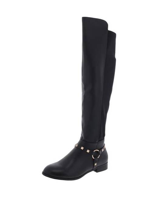 steve madden flat knee high boots