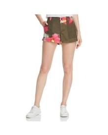Pam & Gela Women's Shorts Cargo Shorts - Color: Army