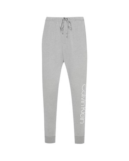 calvin klein grey track pants