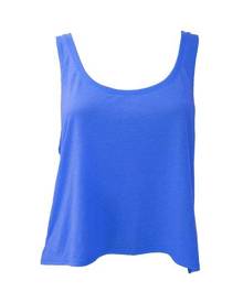 Bella + Canvas Bella Ladies/Womens Flowy Boxy Tank Top (True Royal) - BC1329