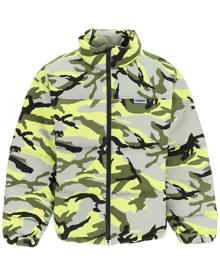 VETEMENTS NEON CAMO OVERSIZED DOWN JACKET