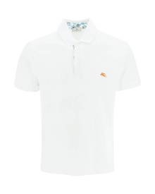 ETRO POLO SHIRT WITH PAISLEY DETAIL