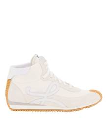 LOEWE SUEDE LEATHER AND NYLON MID-TOP FLOW RUNNER SNEAKERS