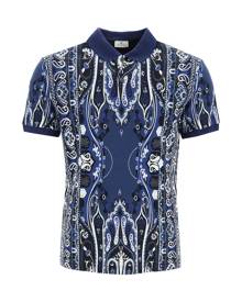 ETRO PAISLEY PRINT POLO SHIRT