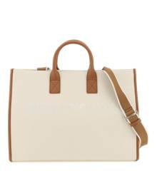 EMPORIO ARMANI CANVAS TOTE BAG