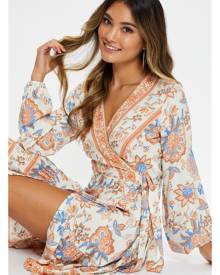 ally fashion wrap dress