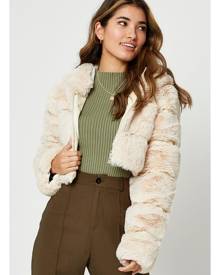 ally fashion fluffy jacket