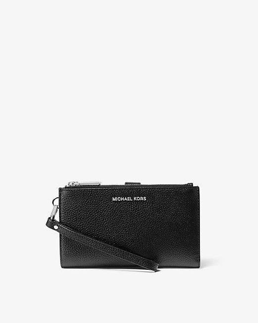 MK Christie Mini Metallic Python Embossed Leather Envelope Bag