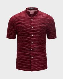 SHEIN Men All Over Print Shirt