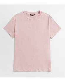 SHEIN Men Letter & Rose Print Tee