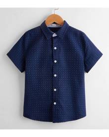 SHEIN Boys Polka Dot Shirt