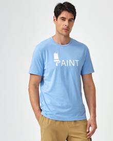 SHEIN Men Letter & Graphic Print Tee