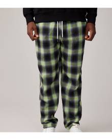 SHEIN 1pc Plaid Drawstring Pants