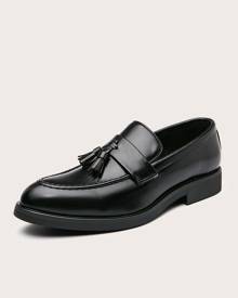 SHEIN Men Tassel Decor Loafers