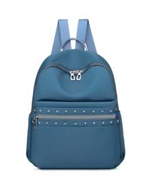 SHEIN Metallic Star Decor Classic Backpack