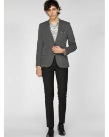 Charcoal Blazer - Blazer, Charcoal, Grey, New Arrivals, Jack London