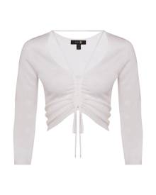 Dynamite Ruched Top - Crop Tops, Black, Cream, Neutral, White, Shop, Tees, Tops & Tanks, Sale Tops, OUTLET, L'urv, Lurv