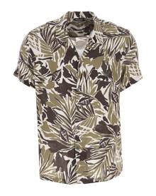 Emporio Armani Shirt for Men On Sale, Military Green, viscosa, 2021, S â¢ IT 46 M â¢ IT 48 L â¢ IT 50