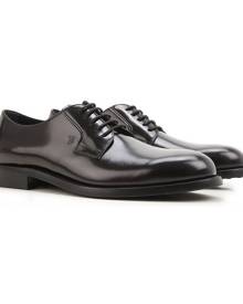 Tods Lace Up Shoes for Men Oxfords, Derbies and Brogues On Sale, Black, Leather, 2021, 7 9