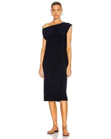 Norma Kamali Drop Shoulder Dress in Midnight - Blue. Size S (also in L,M,XS). Norma Kamali Drop Shoulder Dress in Midnight - Blue. Size S (also in L,M,XS).