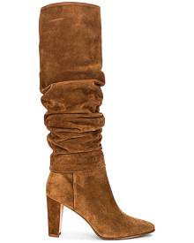 Manolo Blahnik Shushanhi 90 Suede Boot in Martora - Brown. Size 41 (also in 35). Manolo Blahnik Shushanhi 90 Suede Boot in Martora - Brown. Size 41 (also in 35).