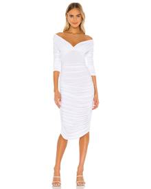 Norma Kamali Tara Dress in White. - size S (also in M)