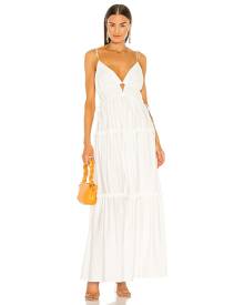 Karina Grimaldi Solana Solid Dress in White. - size L (also in S) Karina Grimaldi Solana Solid Dress in White. - size L (also in S)