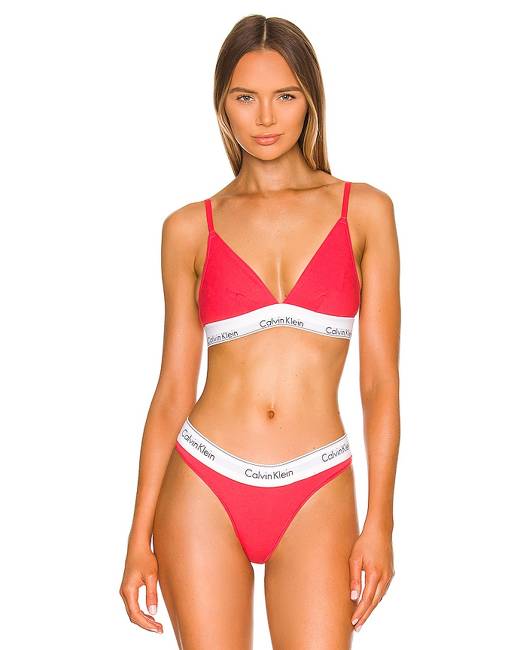Calvin Klein Form to Body Lightly Lined Tria