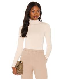 RE ONA Turtleneck Long Sleeve Crop Top in Ivory. - size S (also in XS)