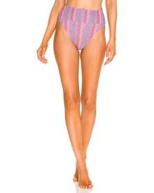 BEACH RIOT Highway Bikini Bottom in Lavender. - size S (also in L, XS)