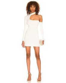 superdown Kattie Cut Out Dress in White. - size L (also in M, S)