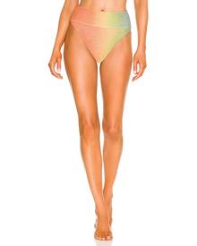 BEACH RIOT Highway Bikini Bottom in Peach. - size L (also in M, S, XS)