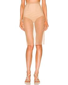 The Bar Louis Skirt in Nude. - size 00 (also in 0, 2)